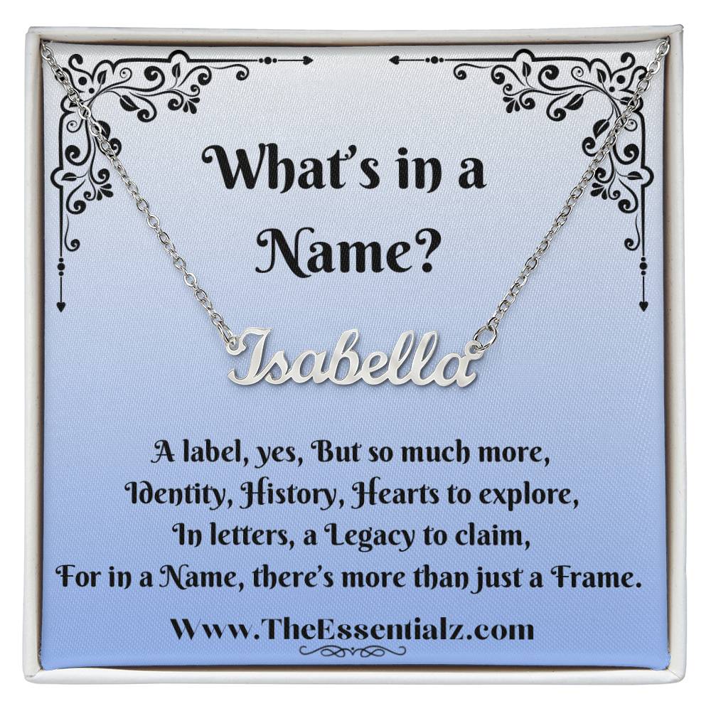 Custom Name Necklace