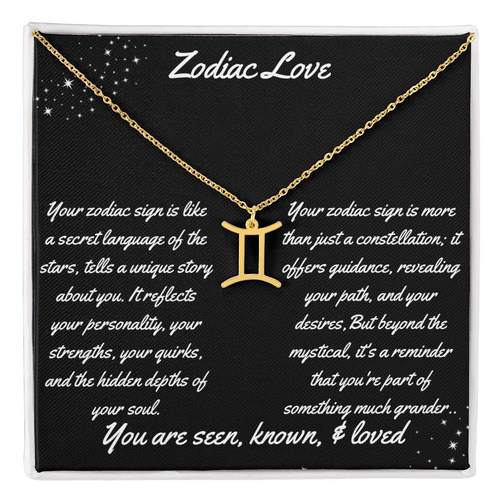 Zodiac Symbol Necklace