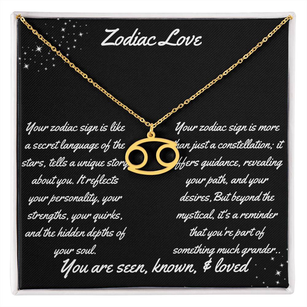 Zodiac Symbol Necklace