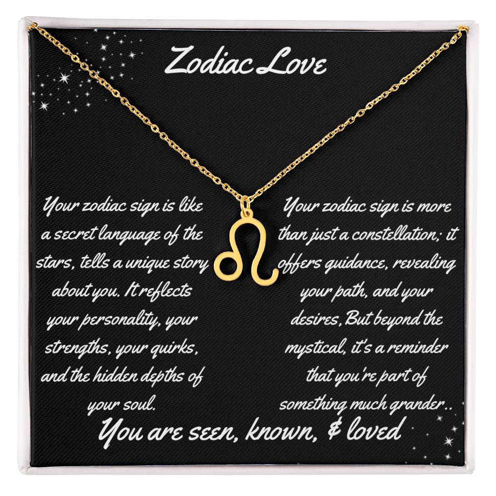 Zodiac Symbol Necklace