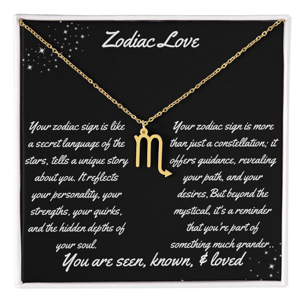 Zodiac Symbol Necklace