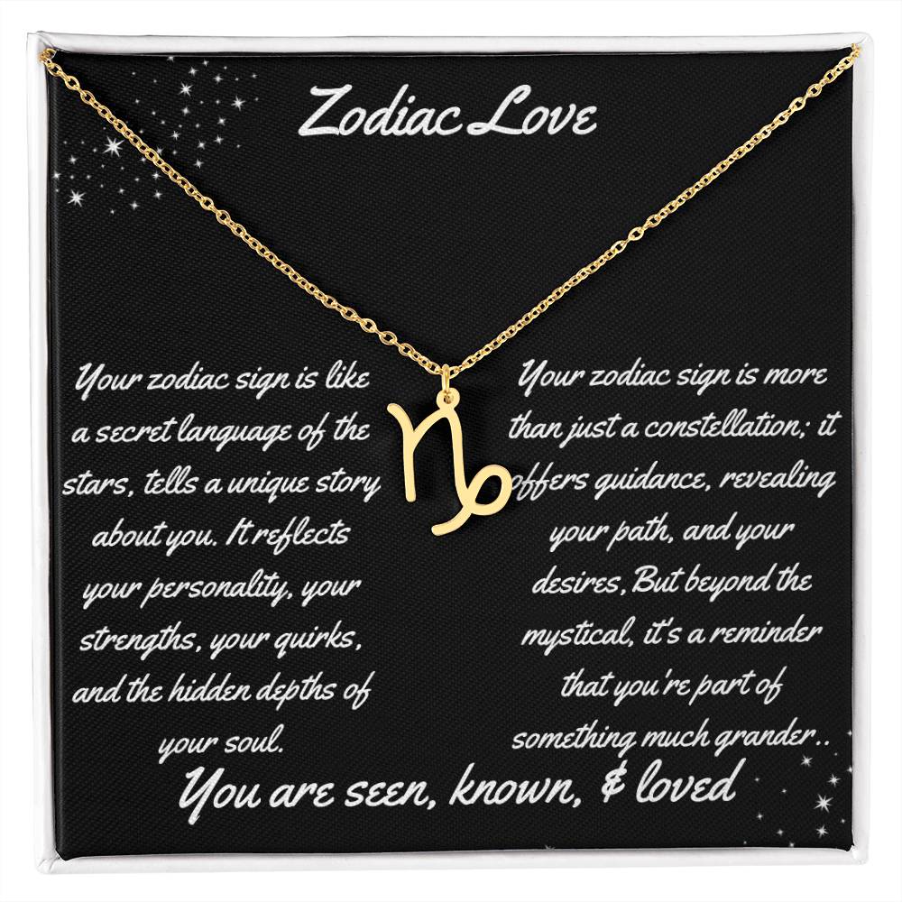 Zodiac Symbol Necklace