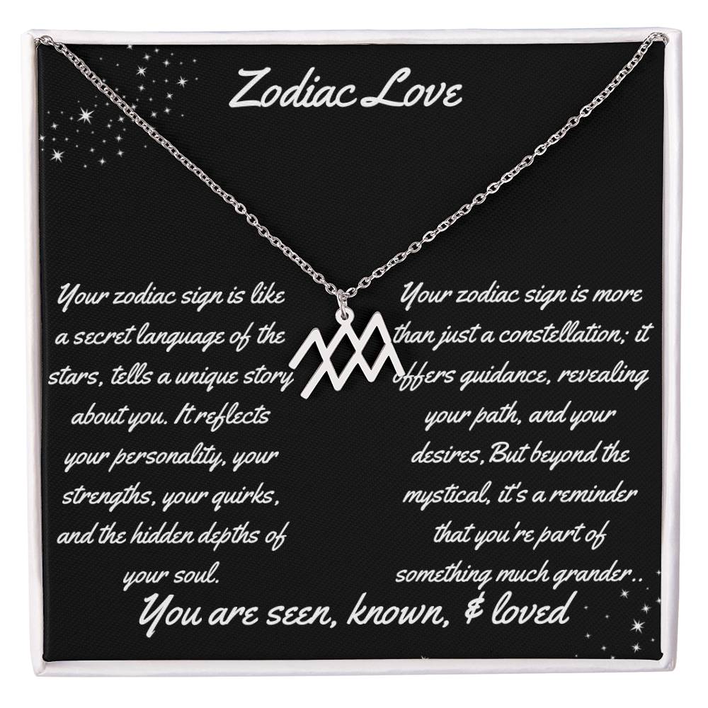 Zodiac Symbol Necklace