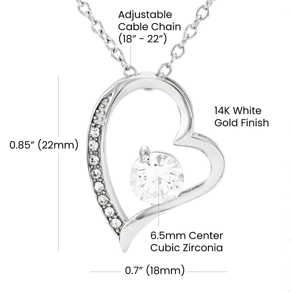 Beautiful Heart Pendant - Giving My Heart To You